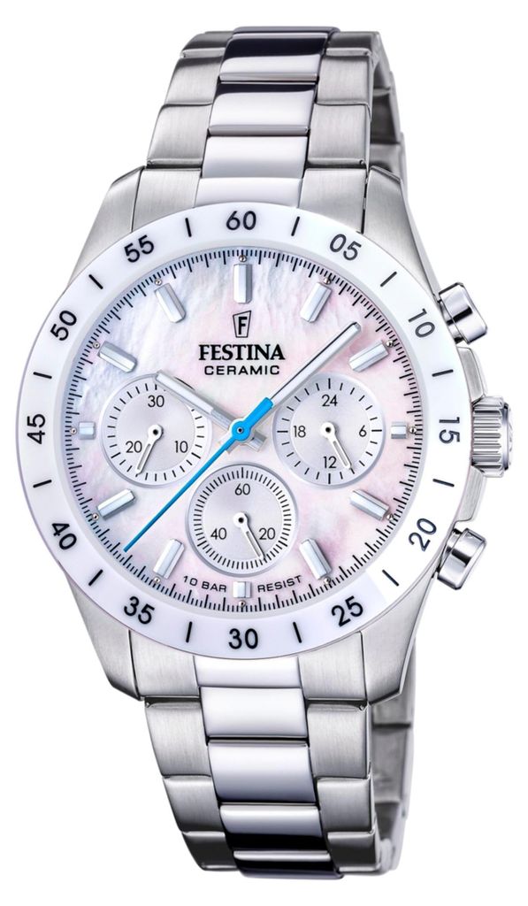 Festina Chronographe Ceramic Lilac Image du produit 
