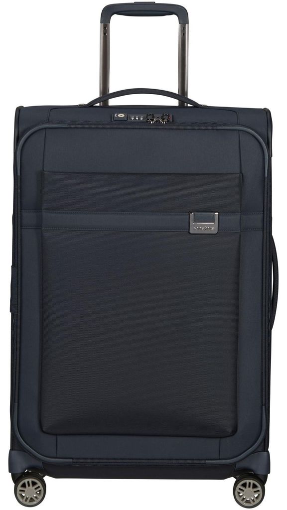 Samsonite Trolley Airea Spinner Exp 67cm Koffer 81,5L Blau Produktbild 