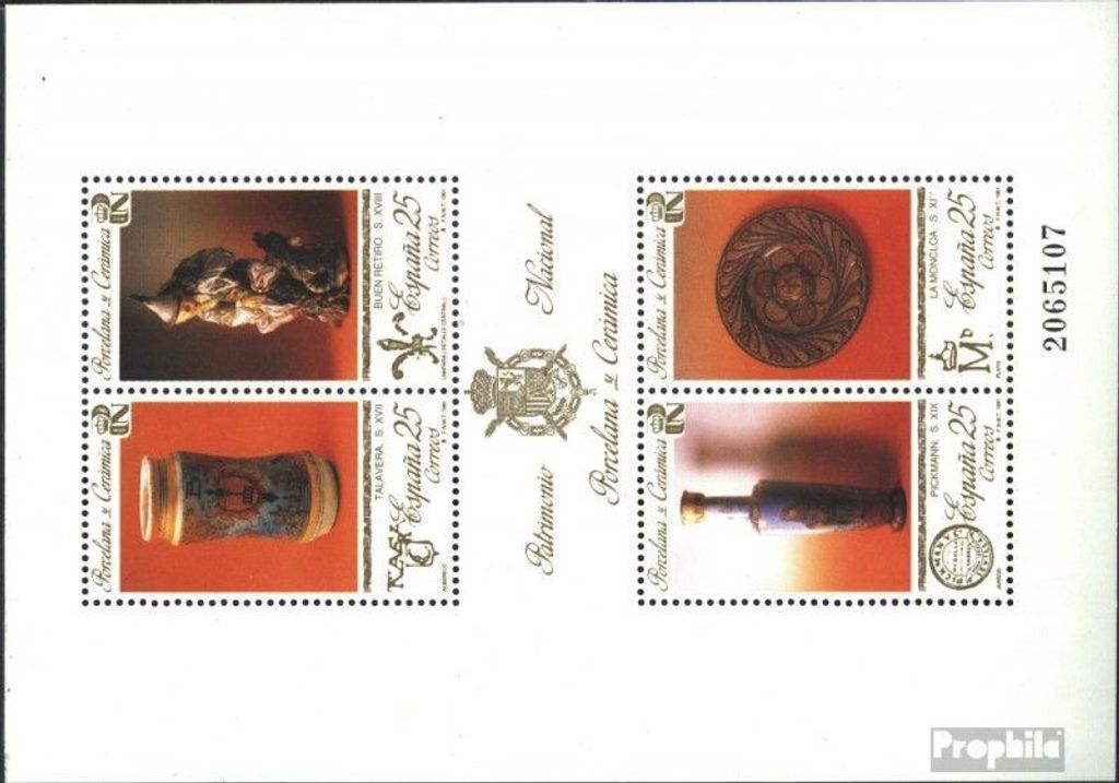 Briefmarken Spanien 1991 Mi Block40 (kompl.Ausg.) postfrisch Kulturerbe