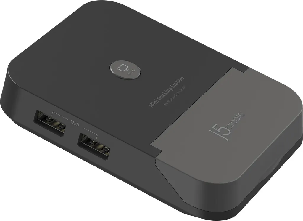 Mini-Dock de Voyage pour Nintendo Switch, j5create JCD620-N HDMI - 2