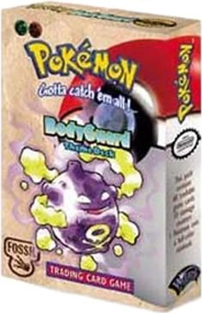 Deck de Combat Pokémon BodyGuard Fossil Jeu de Cartes à Collectionner