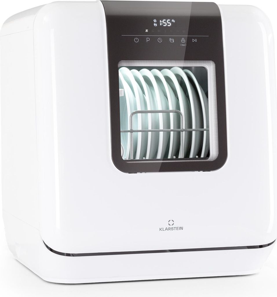 Klarstein Mini Lave Vaisselle de 3 Couvert, Lave-vaisselles Image du produit 