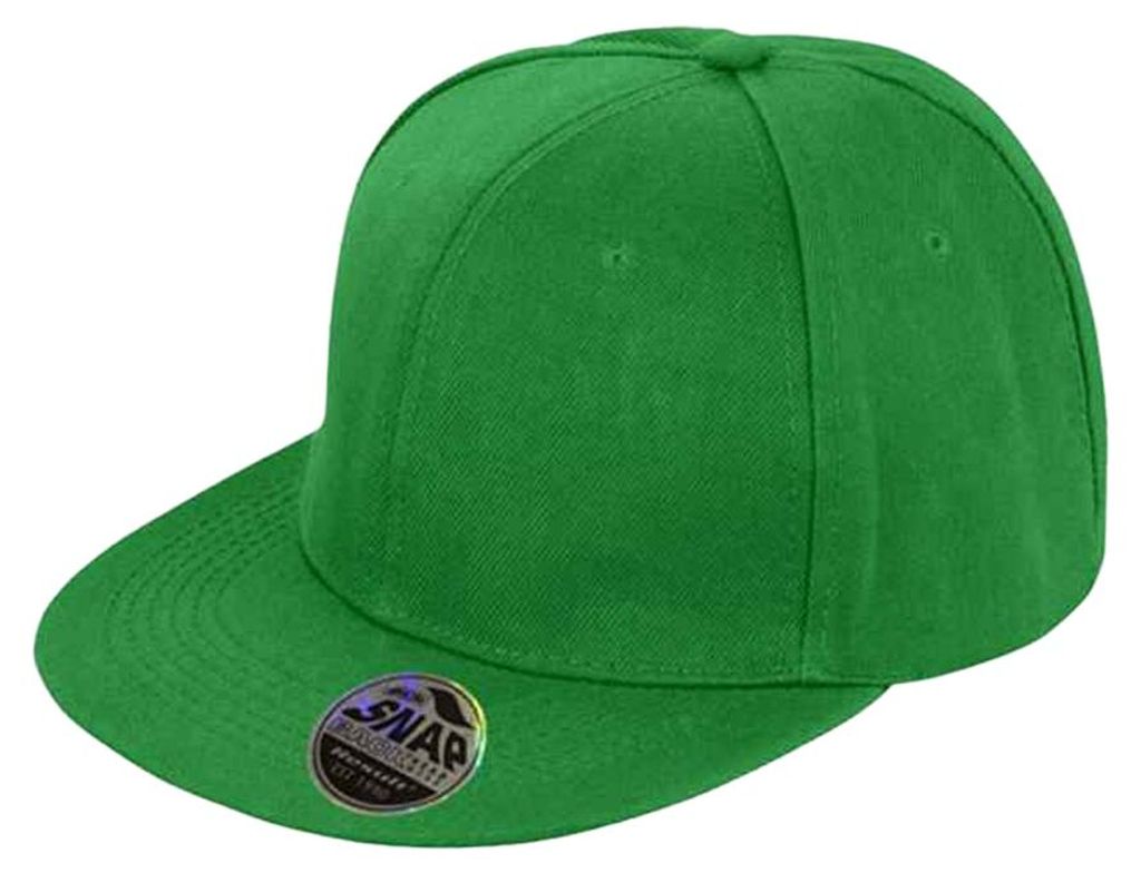 Result Headwear - "Bronx Original" Snapback Mütze Flacher Schirm FK1769 (Einheitsgröße) (Smaragd)