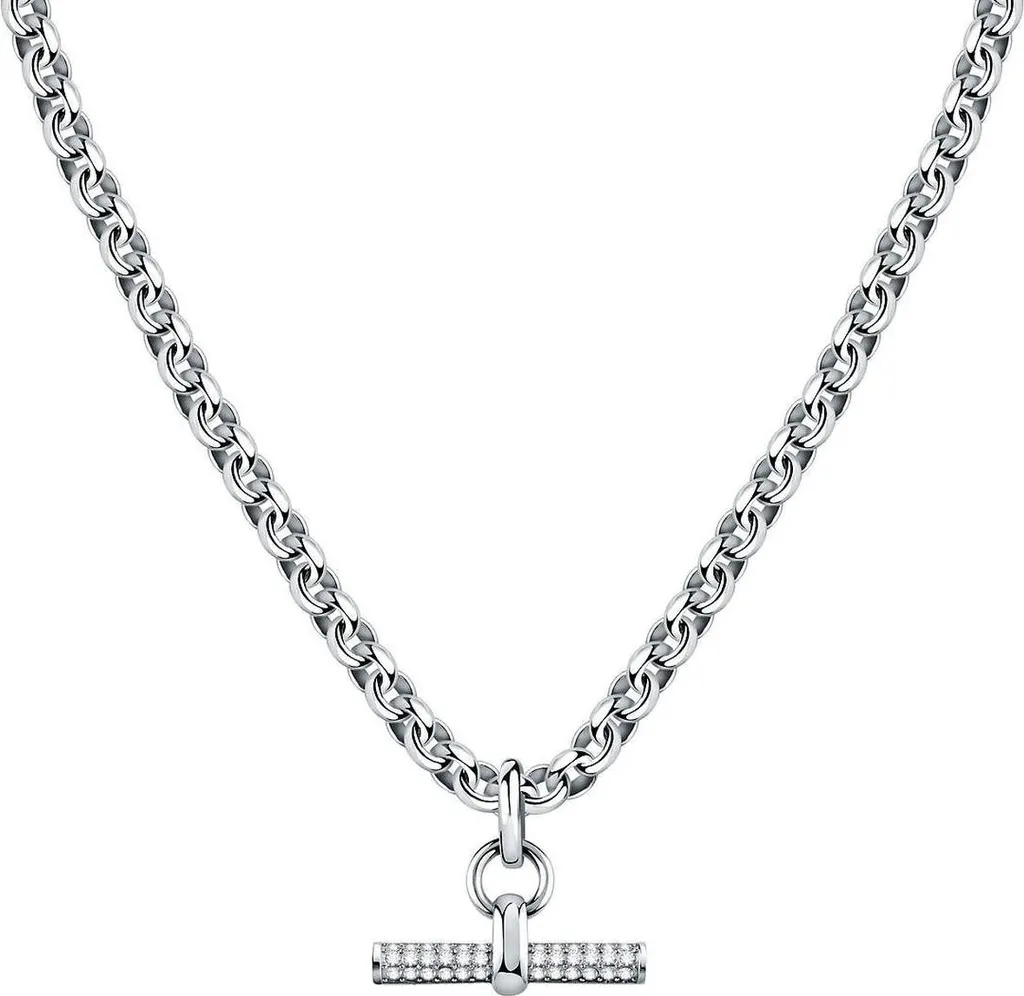 Collana Morellato ABBRACCIO: Eleganza in Acciaio e Zirconi | Morellato