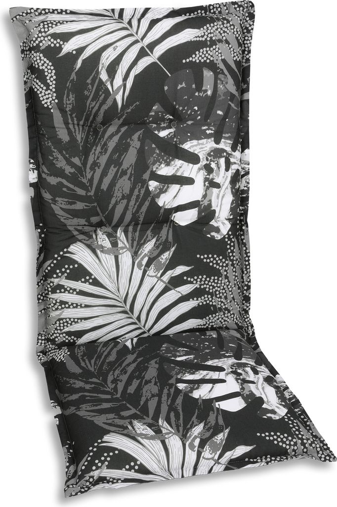 GO-DE Textil,Sesselauflage hoch,schwarz,2969-01 Produktbild 