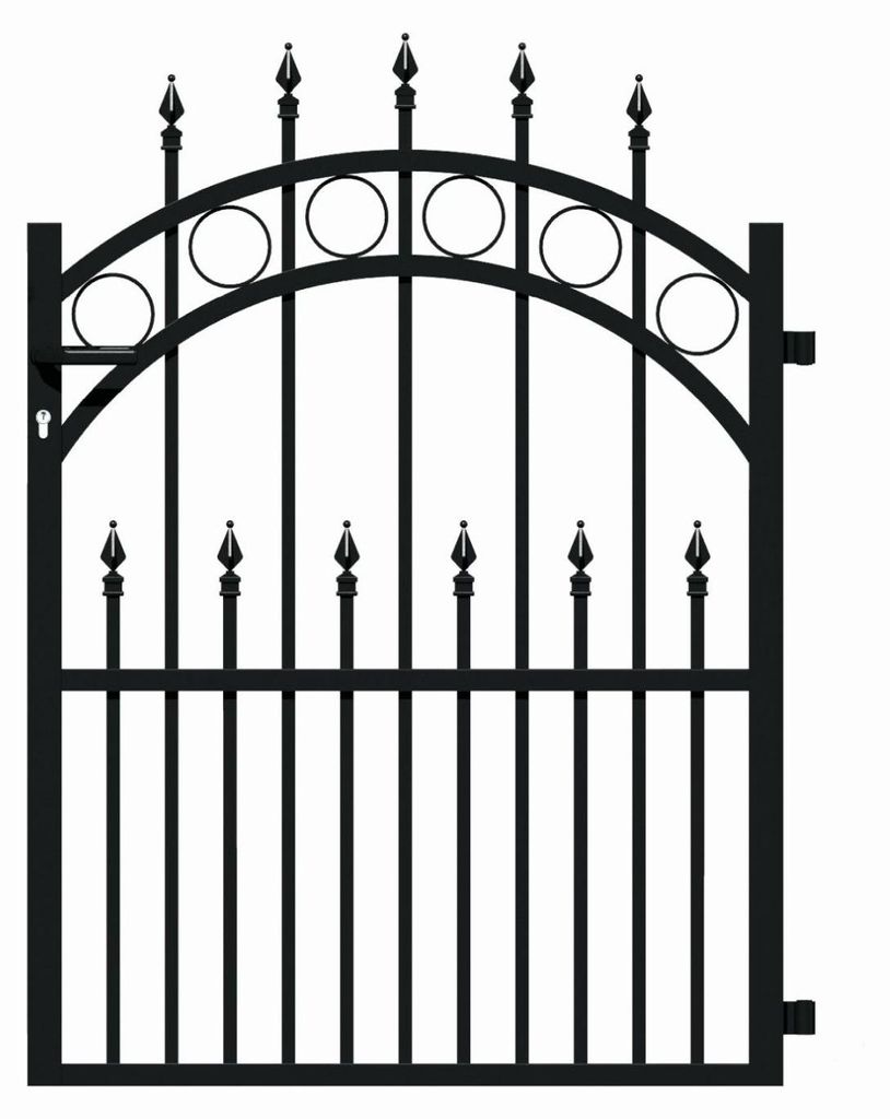 Einzeltor ALBERTS Bordeaux inkl. Schloss, Profilzylinder, Produktbild 