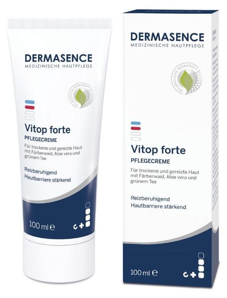 DERMASENCE Vitop forte Pflegecreme, 100 ml Creme Produktbild 