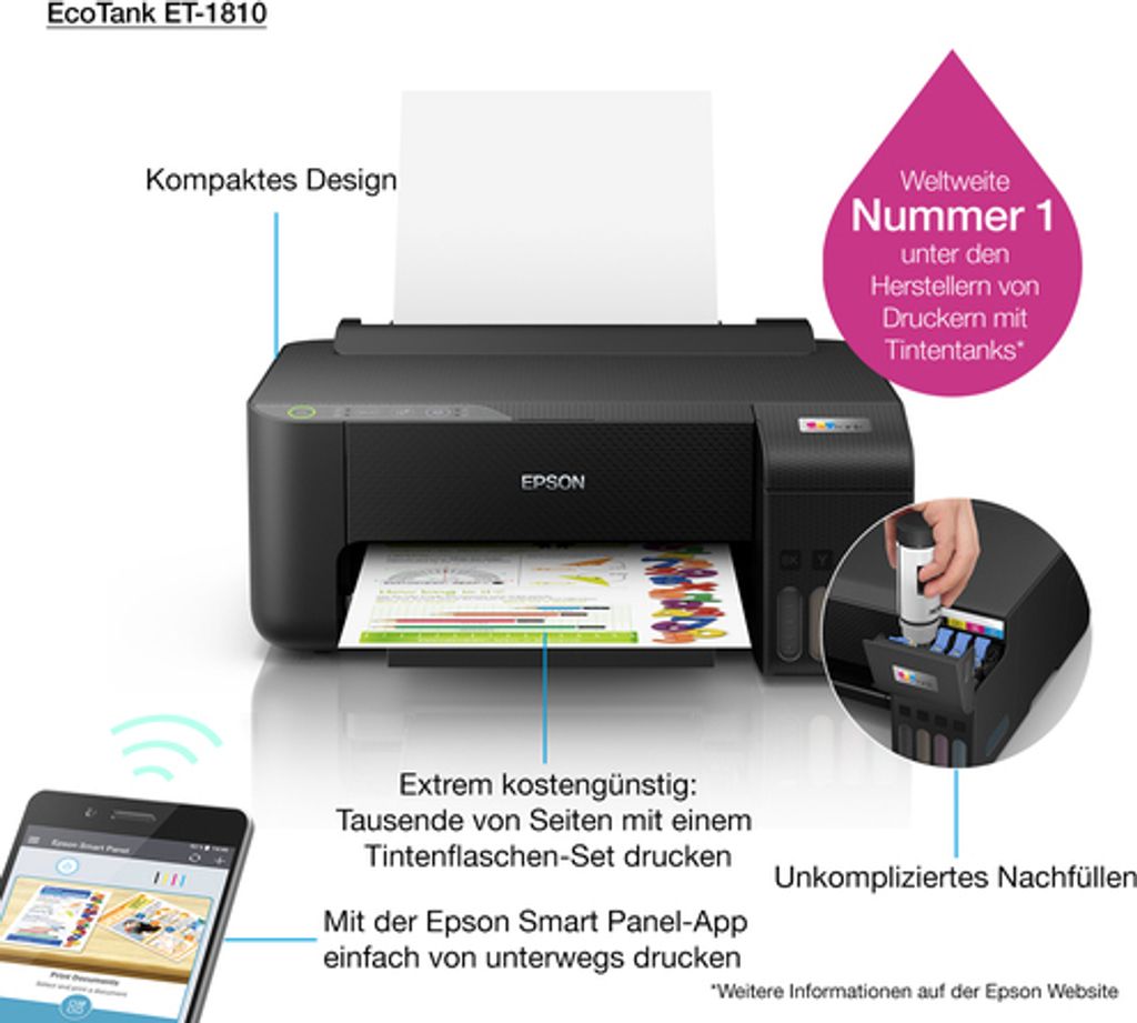Epson EcoTank ET-1810 Produktbild 17