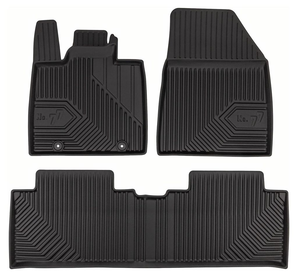 Tapis avant en caoutchouc + tunnel pour BYD Atto2 DM-i Image du produit 