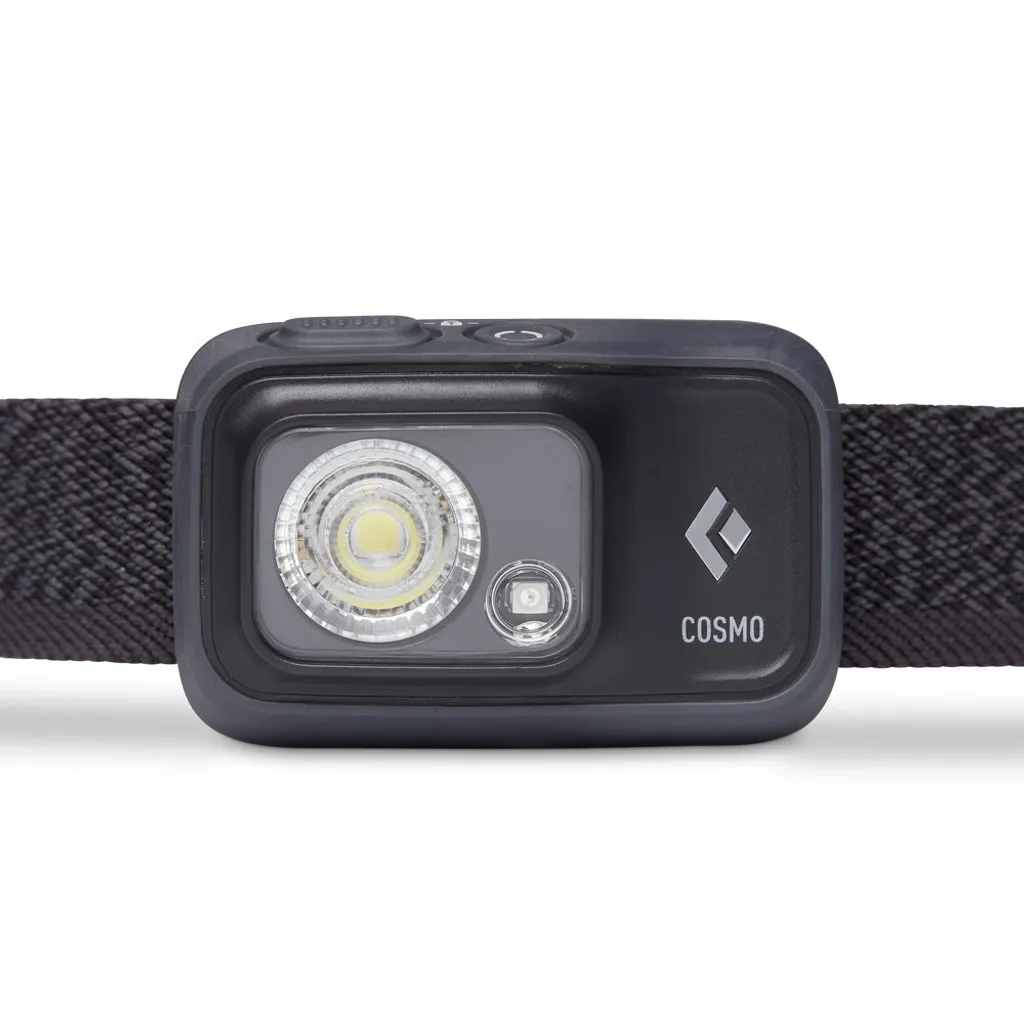 Lampe Frontale Black Diamond Cosmo 350 Graphite pour Randonnée
