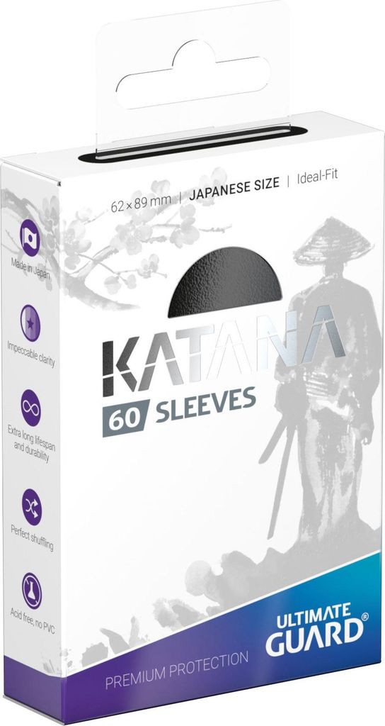 Mata Card Sleeves Ultimate Guard Katana Rozmiar Japoński Immagine del prodotto 
