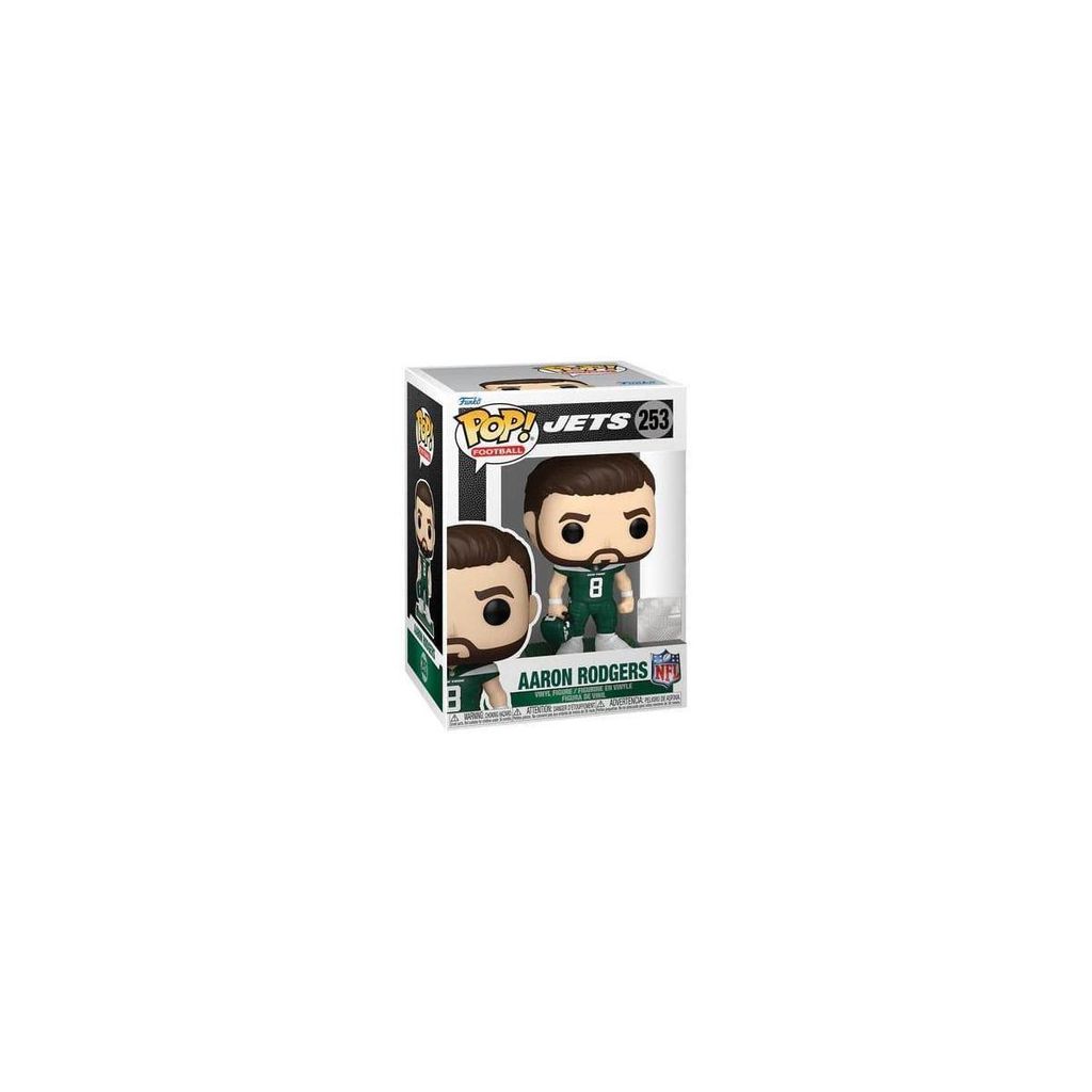 Figurka winylowa POP! NFL Legendy - Aaron Rodgers Jets 9 cm Immagine del prodotto 