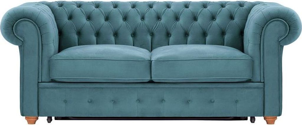 2-Sitzer Schlafsofa Chesterfield Max Borneo-Velluto 12-aveo