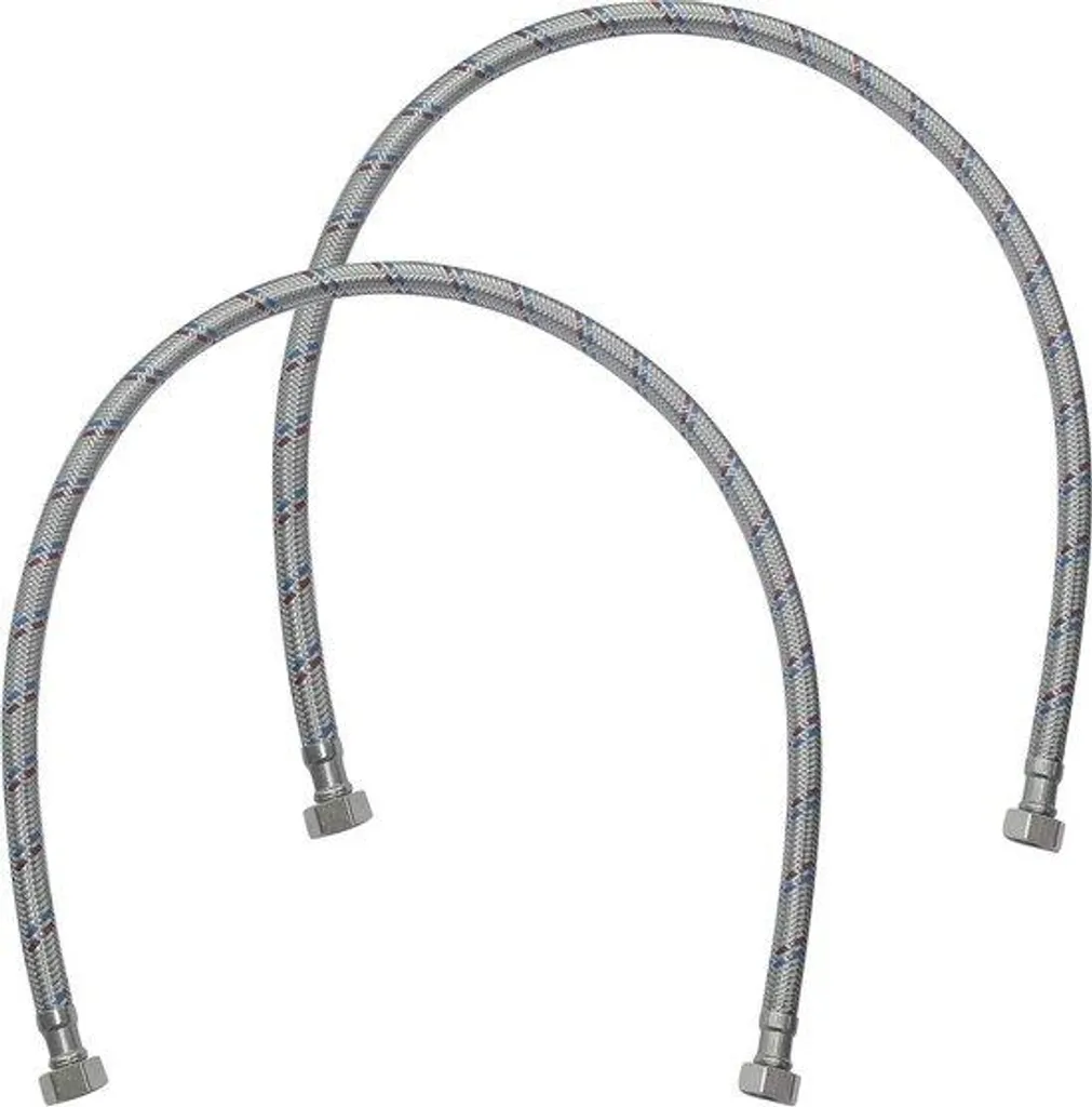 Tuyau d'évacuation flexible 800 mm pour lavabo et évier de cuisine