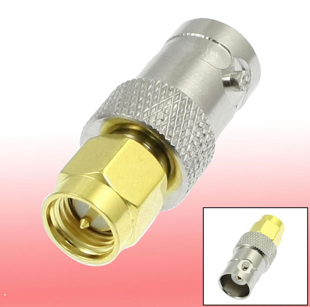 SMA Stecker auf BNC Buchse Koaxial Koaxialkabel Adapter