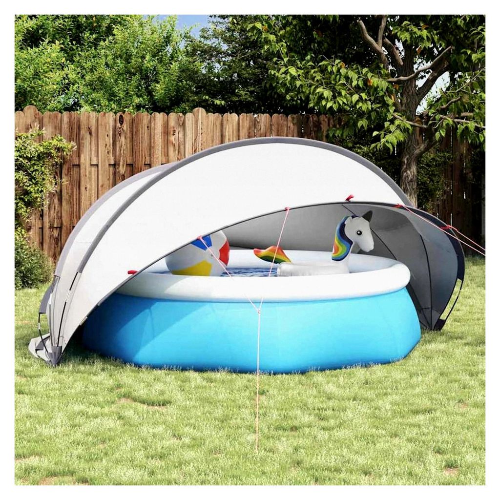 Faltbarer Pool-Dome, wasserfest und UV-beständig, reduziert Wärmeverlust für Gärten und Terrassen