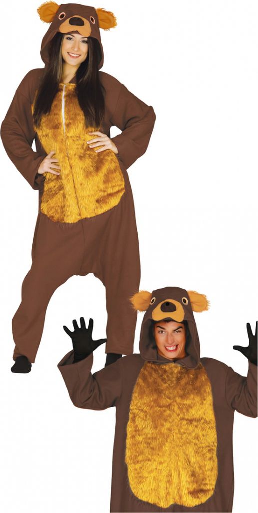 Uni Tierkostüm Bär Größe: L/XL