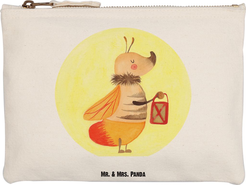 Mr. & Mrs. Panda Federmappe Glühwürmchen Grösse XL Große - Weiß - Geschenk, Waschtasche, Liebesbeweis, pencil case, Pouch, Verlobung, Lustige ...