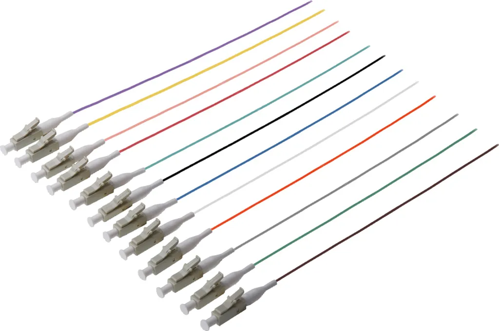 Installation réseau simplifiée : Pigtails fibre optique OM3 LC 2m DX