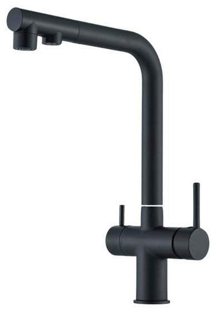 3-Wege Küchenarmatur Venom mit Wasserfilter-Anschluss, Produktbild 