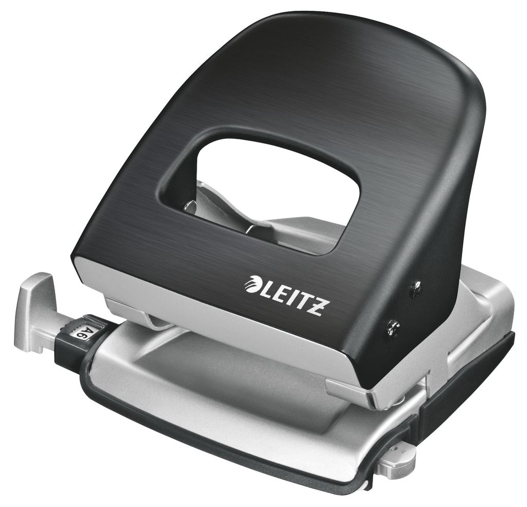 Leitz NeXXt Locher 30 Blätter Schwarz