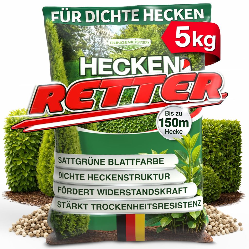 Heckenretter Heckendünger Dünger für grüne Hecken Turbo Produktbild 