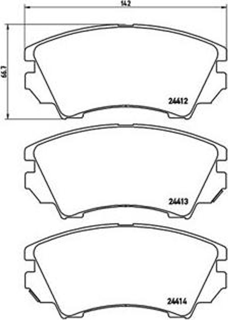 MAGNETI MARELLI Bremsbeläge Satz Vorne Bremsklötze für OPEL INSIGNIA Caravan 363700459055