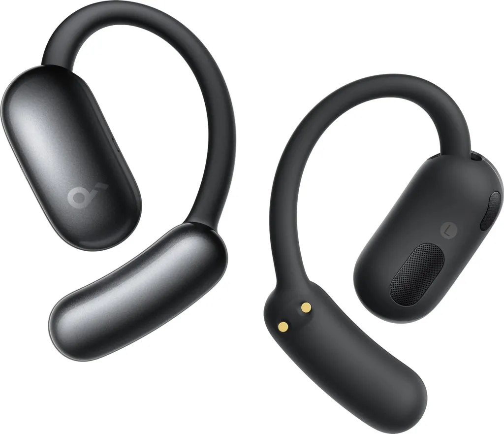 Écouteurs Ouverts Soundcore AeroFit 2 avec IA et 35H d'Autonomie Noir