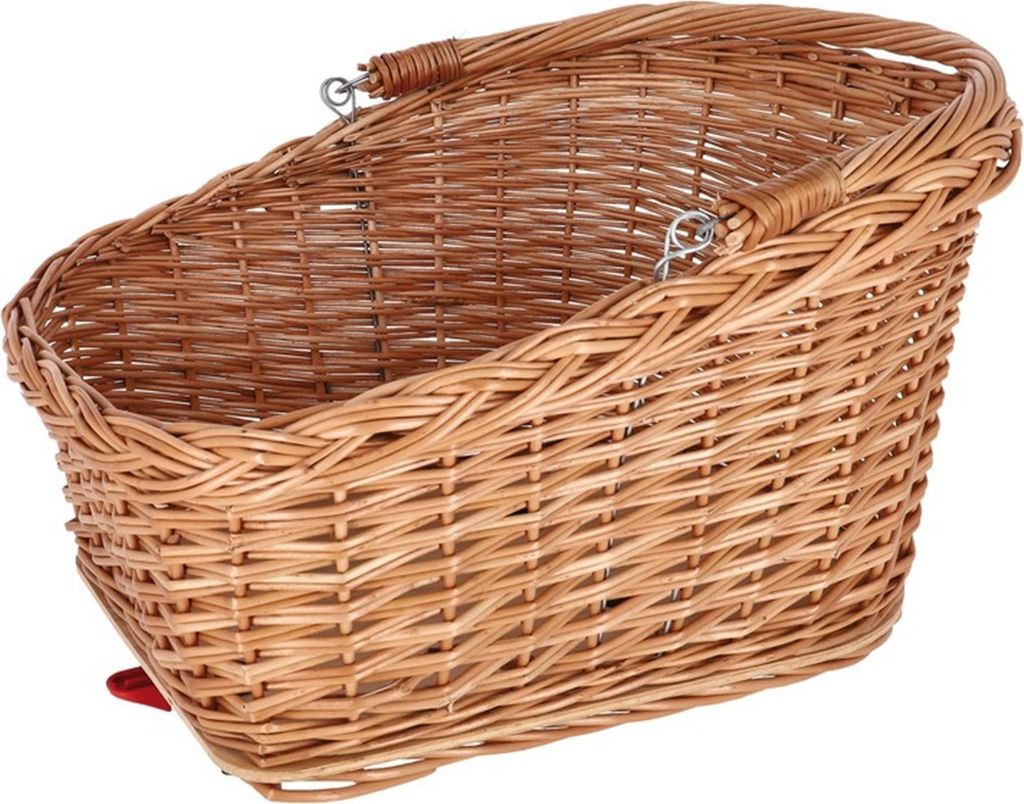 Klickfix Hinterrad-Weidenkorb GT 47x37x26cm, braun, für Produktbild 