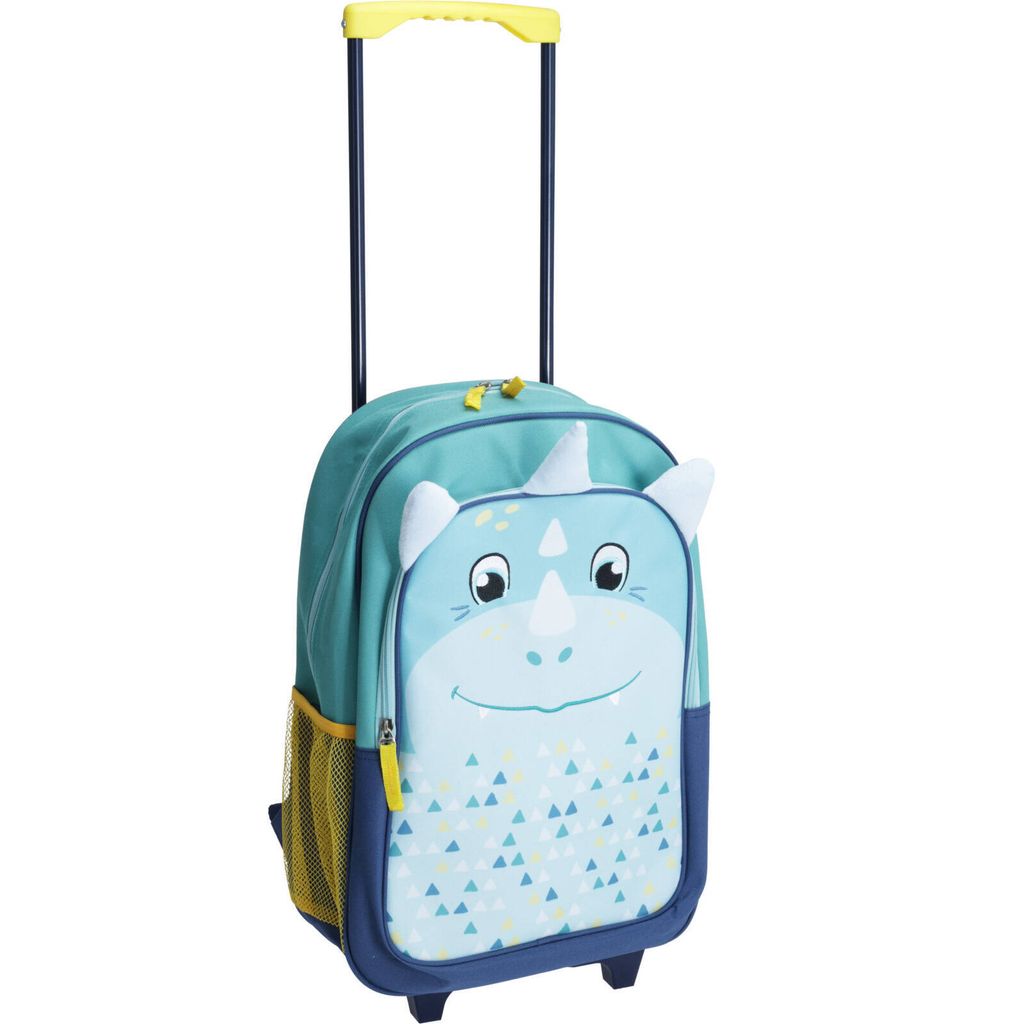 Kindertrolley Dino blau