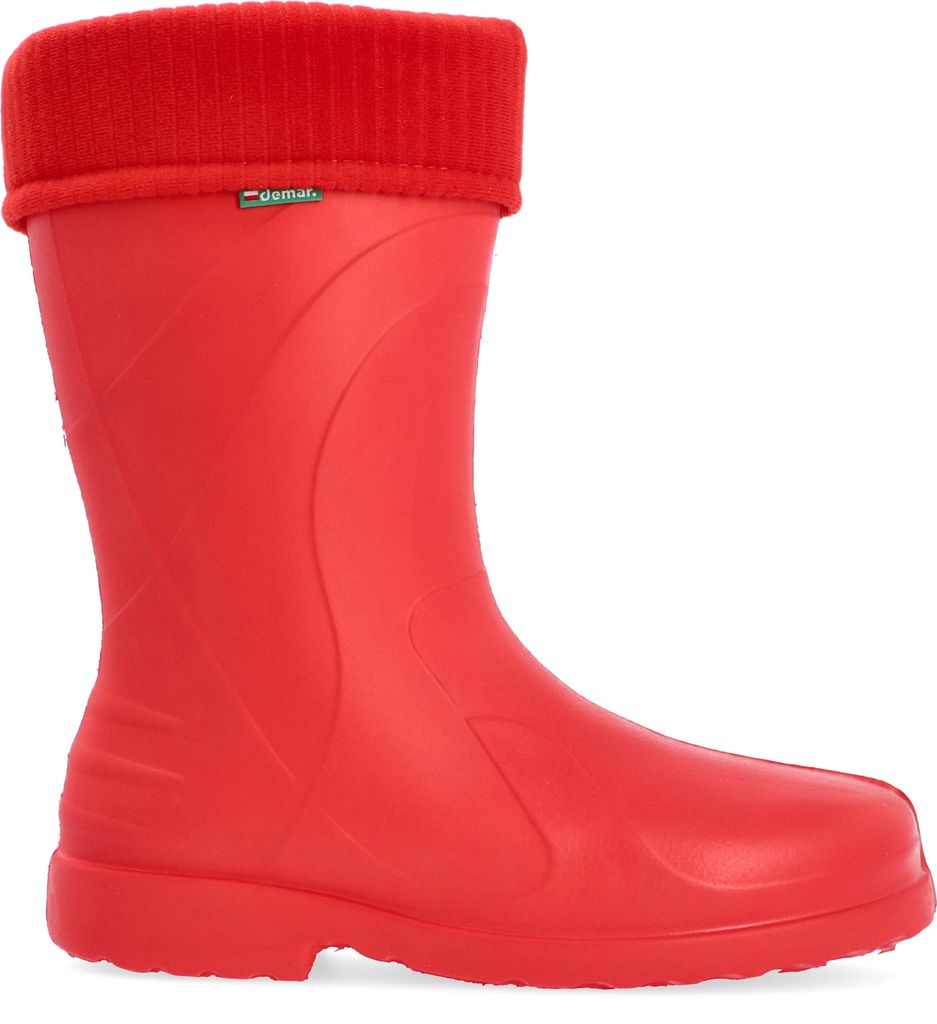 DEMAR Damen Gummistiefel Luna Rot 41/42