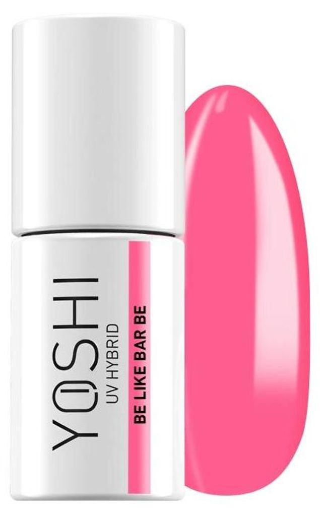 Yoshi | Yoshi Hybridlack 226 Be Like Bar Be - 6ml - Neonpink - Uv Led Nagellack - 6g