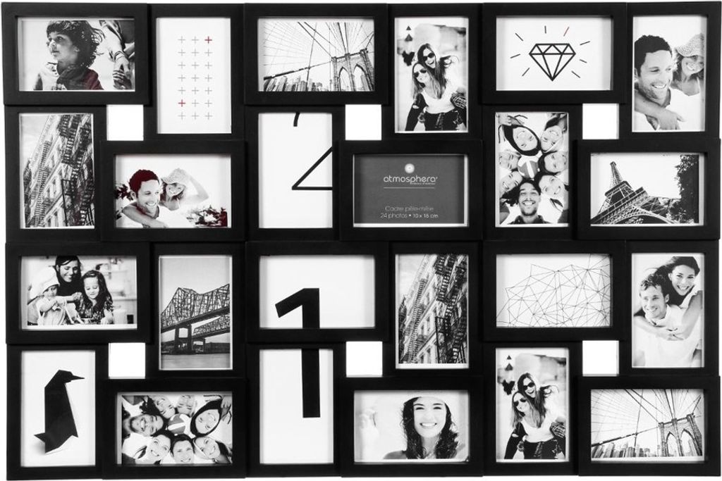 Wandbilderrahmen für 24 Fotos - Fotogalerie Produktbild 