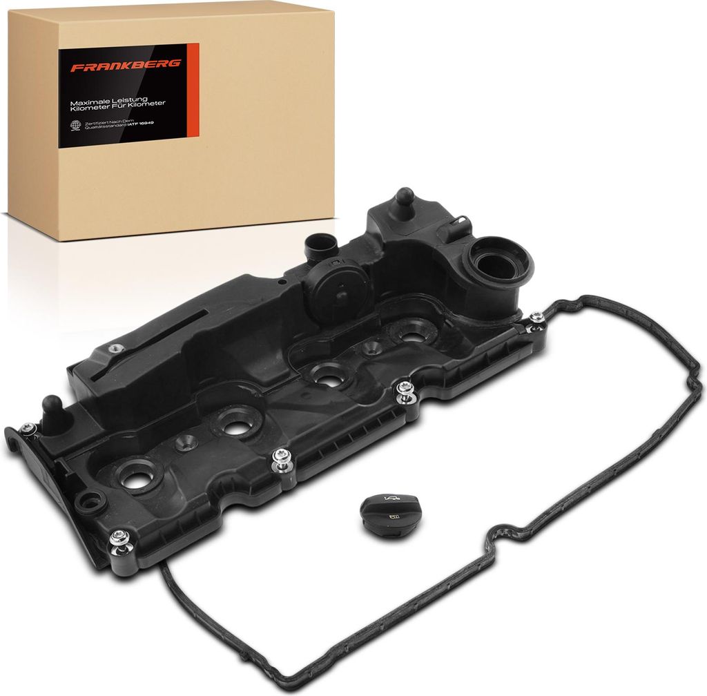 Frankberg 1x Ventildeckel Zylinderkopfhaube für VW Golf VII Passat Tiguan Audi A3 8V Q2 Q3 TT