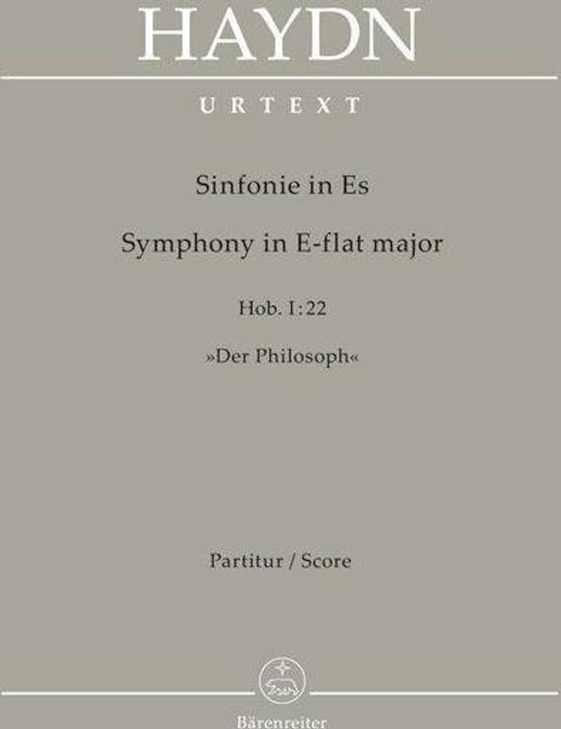 Sinfonie Nr. 22 Es-Dur Hob. I:22 "Der Philosoph"