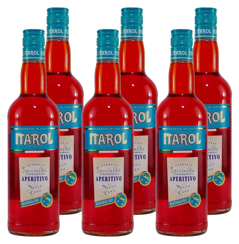 Itarol Aperitivo -alkoholfrei- (6 x 0,7L) Produktbild 