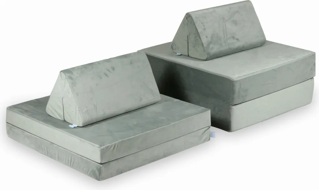 Cuscino Rullo Cervicale Velluto Grigio | Benessere Divano e Lettura - 4