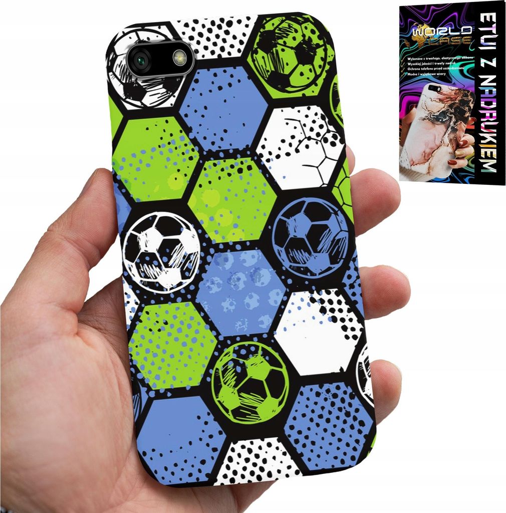 Fall Für Huawei Y5 2018 - Fussball Zurück Designs Fussball Fall