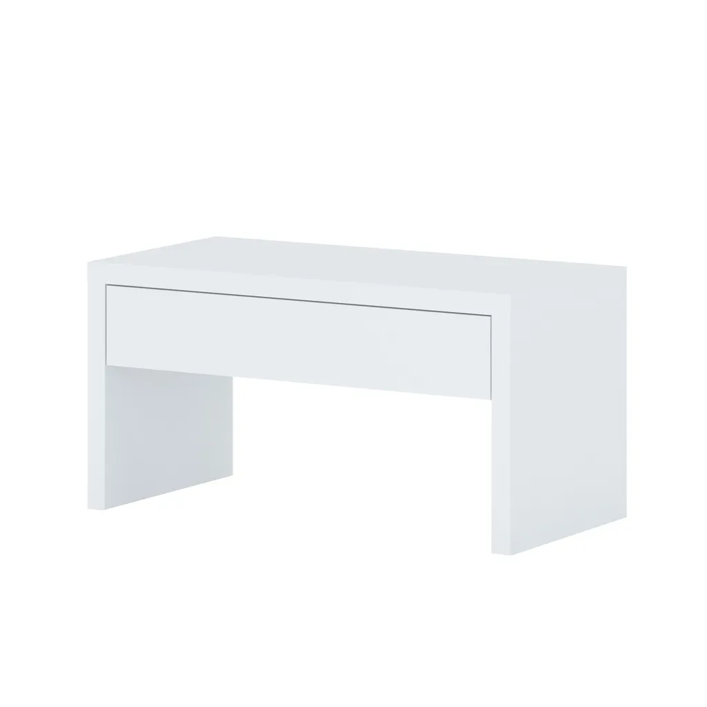 Fornitura Tavolini Bassi BURLESON Bianco - Ideale per Eventi e Fiere - 2