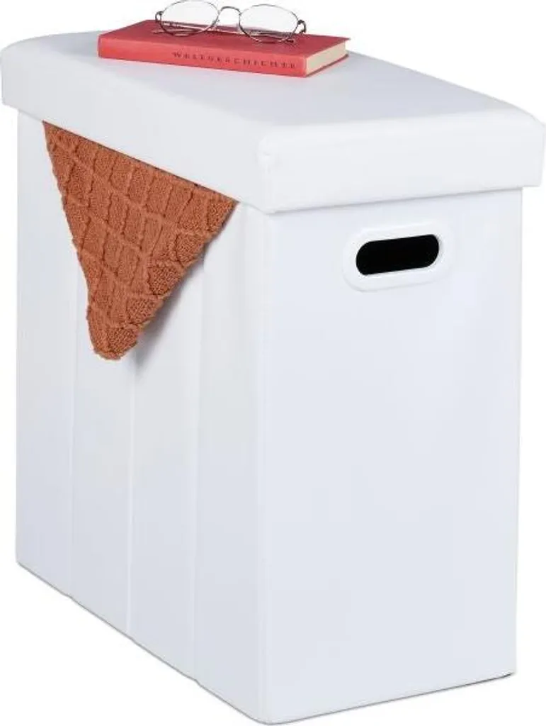 Pouf Bianco Ecopelle Moderno: Eleganza e Design per il tuo Salotto