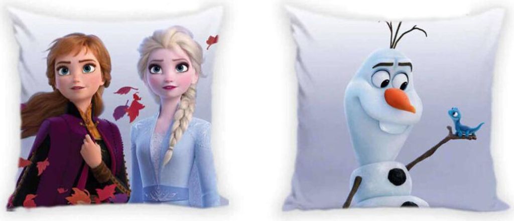 Disney Eiskönigin 40x40 cm Samt Kissenbezug Produktbild 