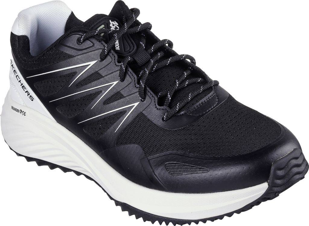 Skechers Herren Sneaker BOUNDER RSE ZONER schwarz / weiß, Größe 40 (232781)