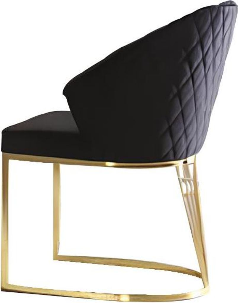 Esszimmerstühle Polsterstühle Küchenstühle Holzstühle Set 4tlg Schwarz