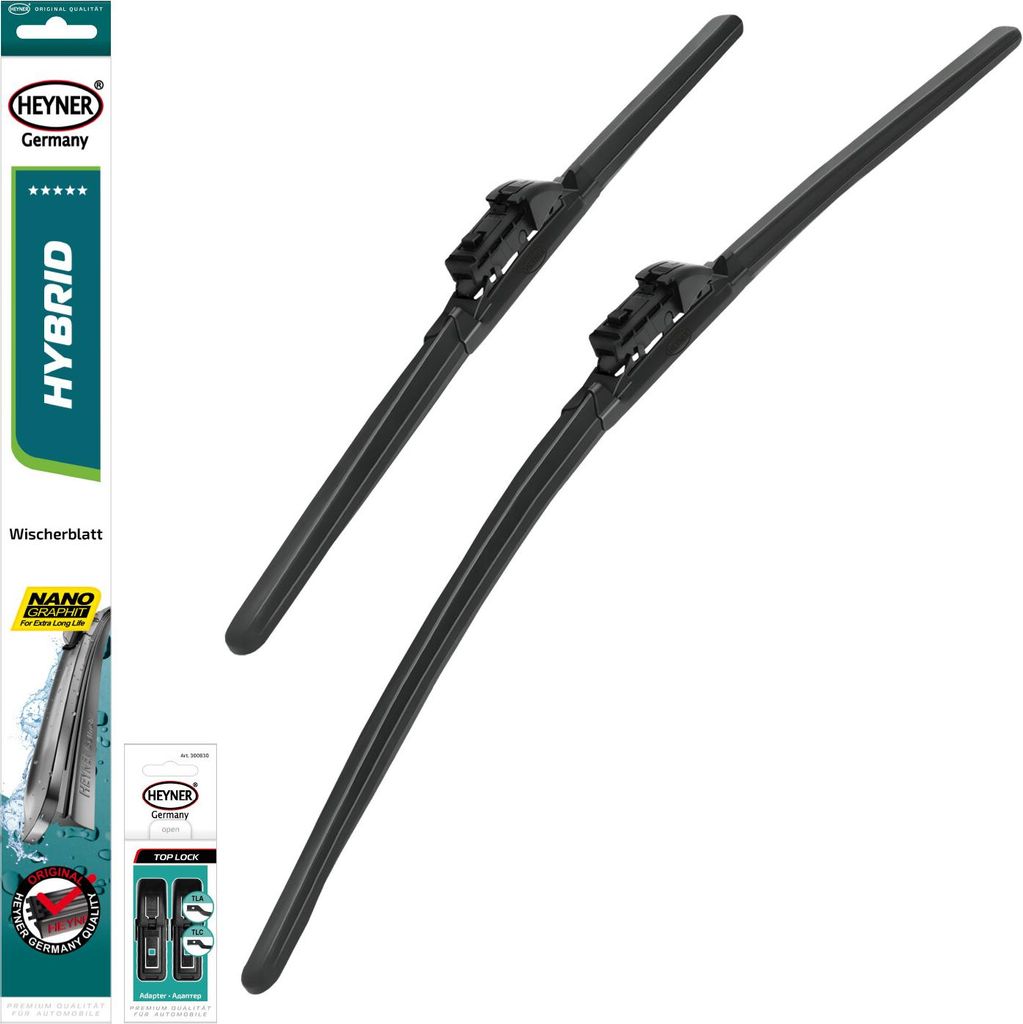 HEYNER Scheibenwischer-Set 650 mm & 400 mm Set Fahrer- & Beifahrerseite