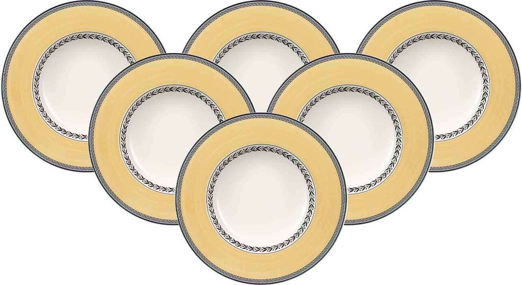 Villeroy & Boch Audun Fleur Suppenteller ø 24,2 cm 6er Set