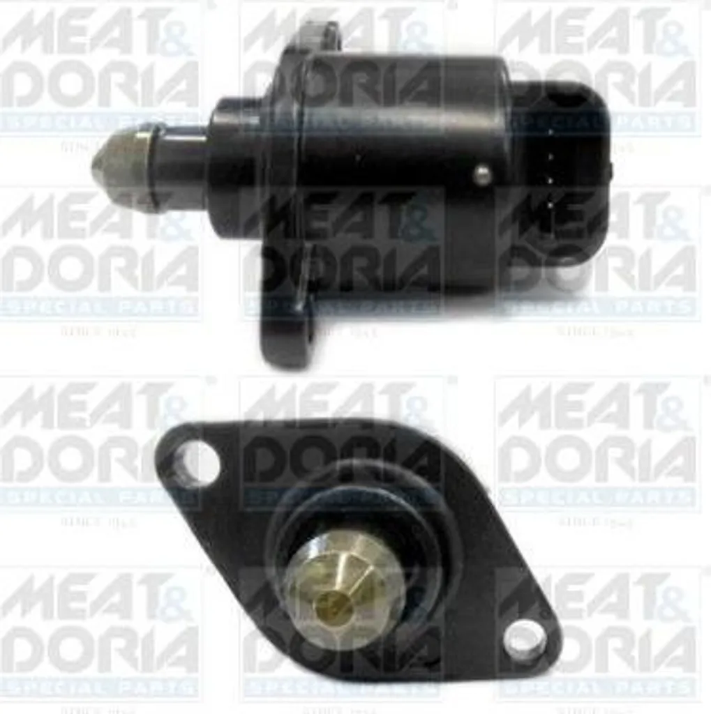 MEAT & DORIA 84013 Valvola di regolazione del minimo, alimentazione aria OE 1920V7 compatibile con Xantia, Xsara, ZX, 106, 306, 406
