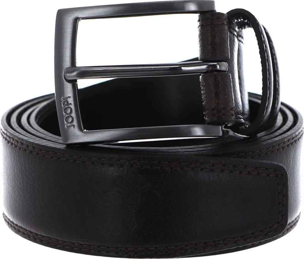 Ceinture cuir durable JOOP! Marron 3,5 CM W110 contre l'usure précoce