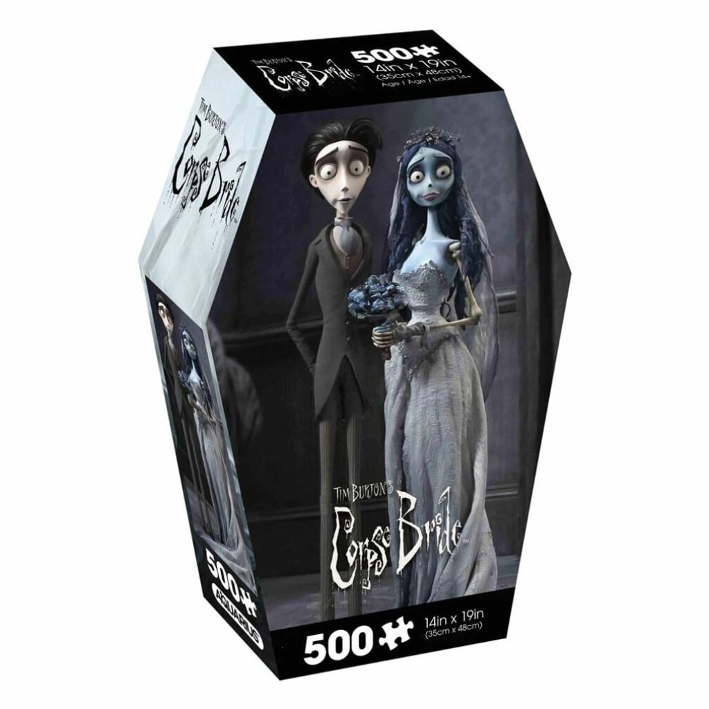 Puzzle della sposa cadavere Victor ed Emily (500 pezzi) Immagine del prodotto 