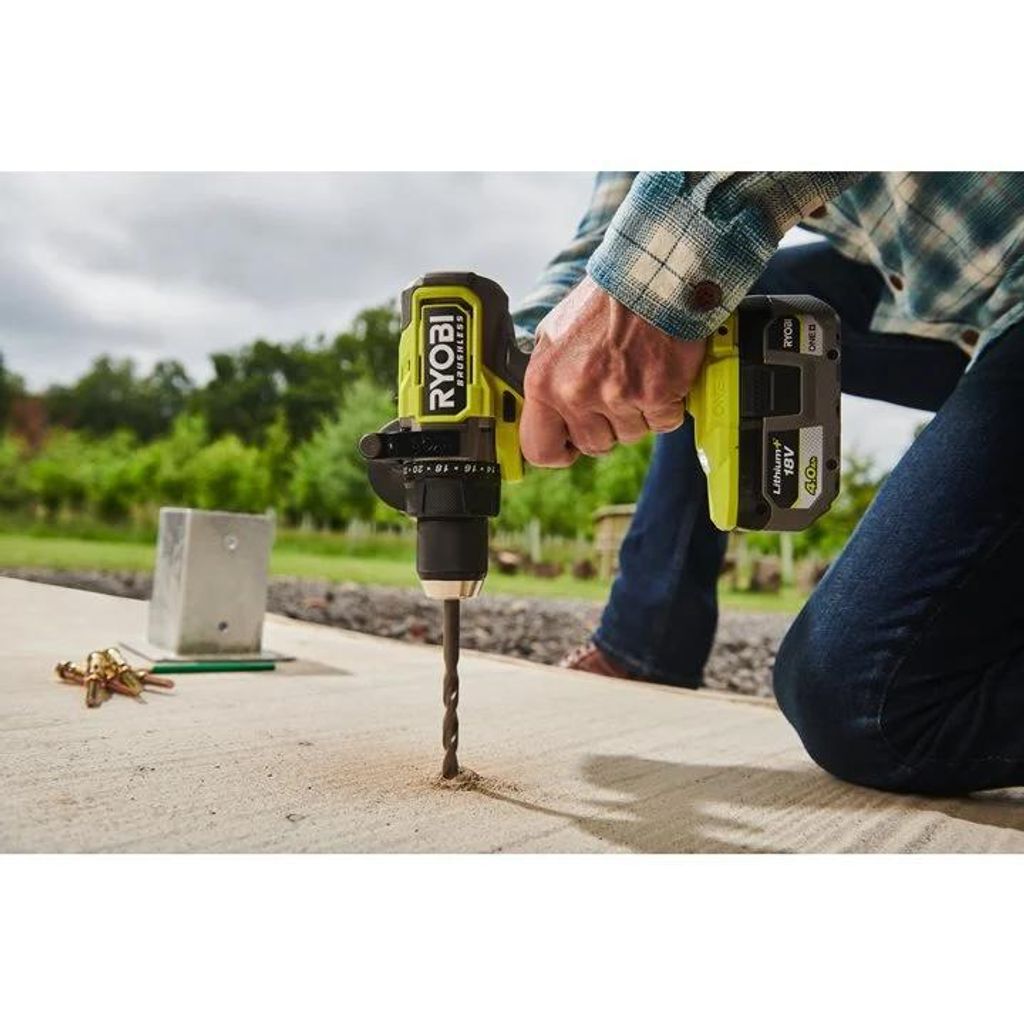Ryobi RPD18BL2-0 18V bürstenloser Akku-Schlagbohrschrauber, Produktbild 4