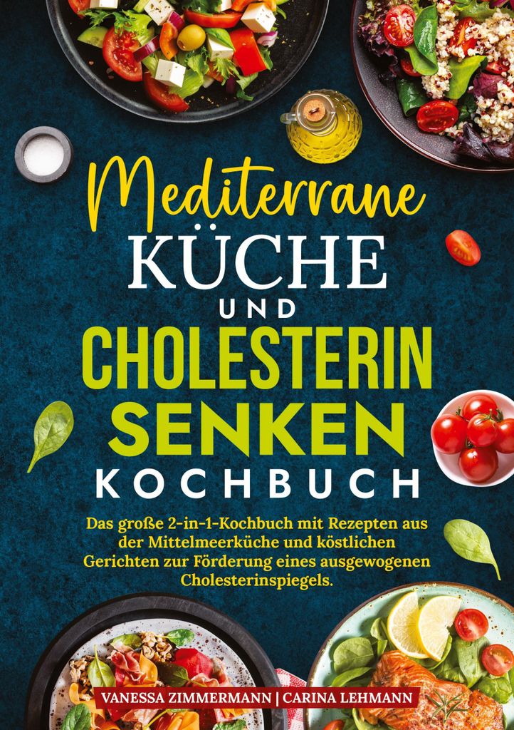 Mediterrane Küche und Cholesterin Senken Kochbuch Produktbild 